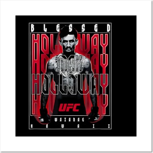 Official UFC Max Holloway Contender 2024 Posters and Art